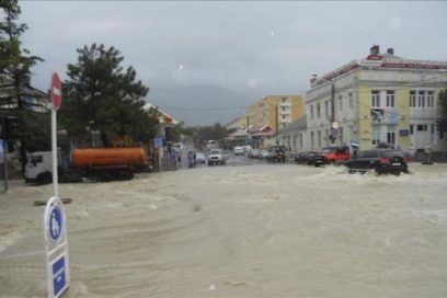 Bajo las aguas Lejano Oriente ruso