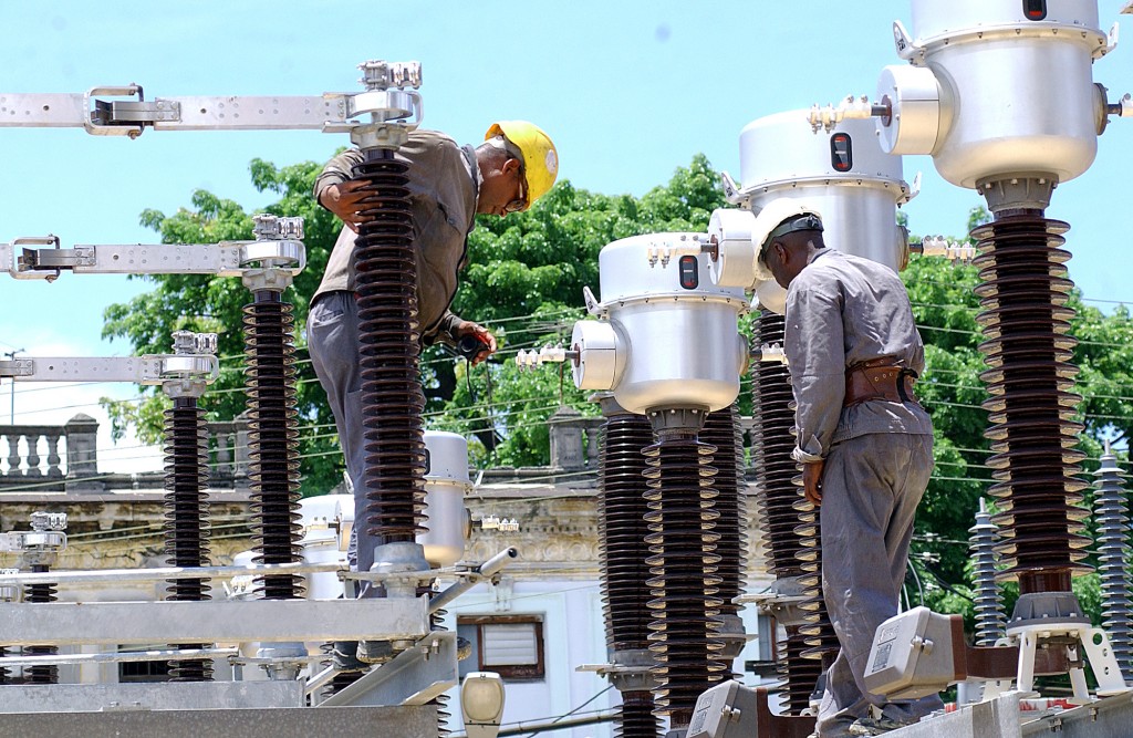 La central de Tallapiedra es la  base de alimentadores de 13,8 kV de  toda la red soterrada de La Habana  Vieja