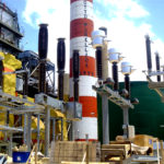 En la subestación de Tallapiedra avanza la construcción civil para poder iniciar el montaje tecnológico. Fotos: César A. Rodríguez