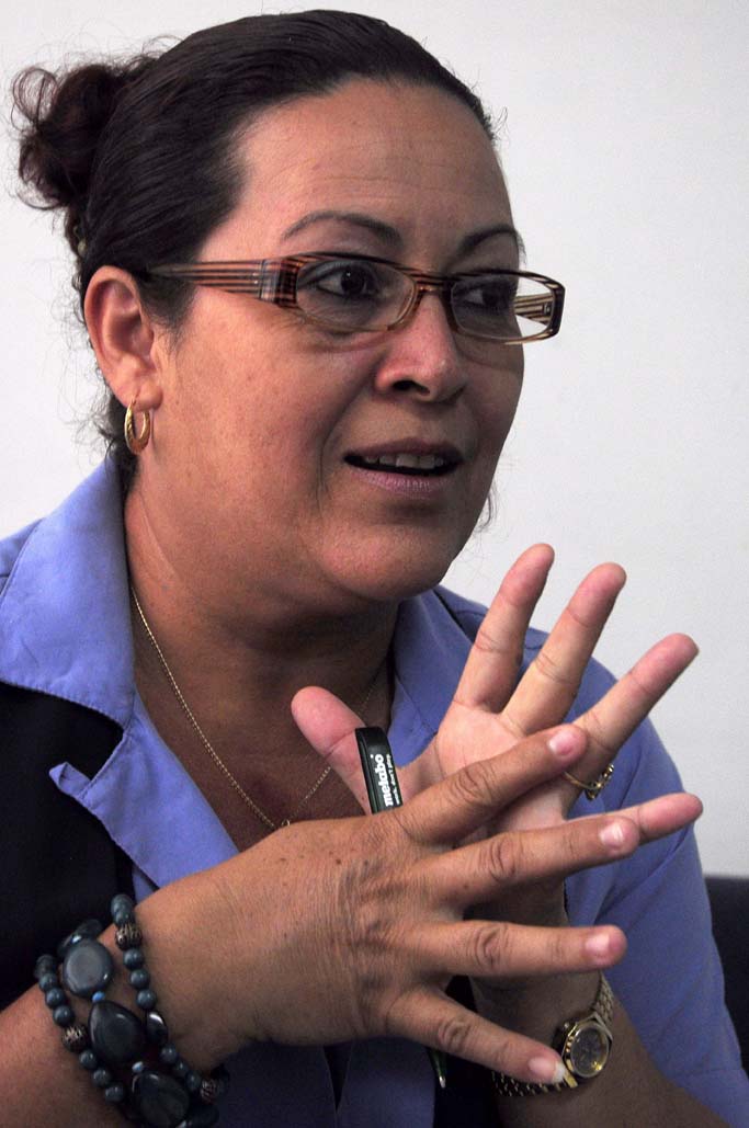 Bertina proviene de las filas aniristas.