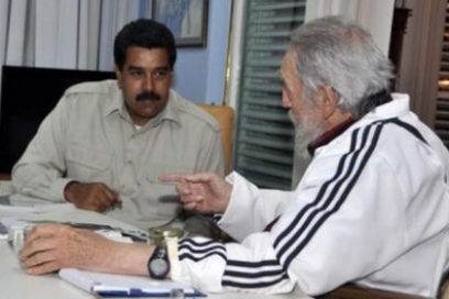 Maduro felicita a Fidel por su cumpleaños