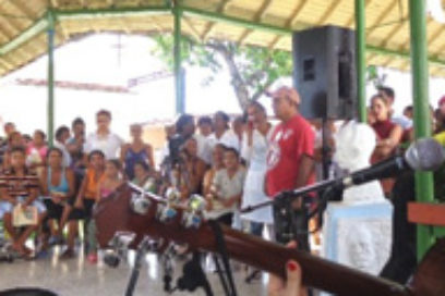 Liuba desborda amor en el hospital pediátrico