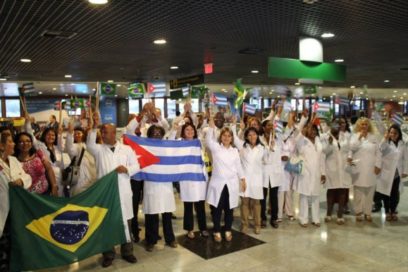 En Brasil primeros 400 médicos cubanos