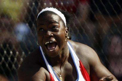 Yarelis nos regaló un disco de bronce