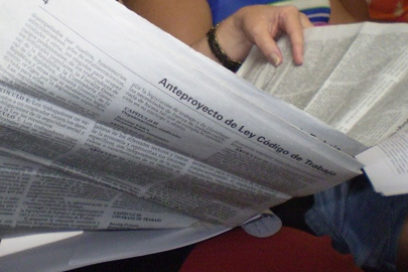 Debaten colaboradores de la salud Anteproyecto de Código de Trabajo