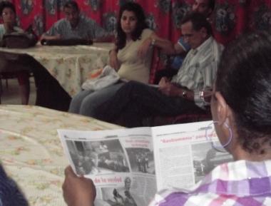 Adelante y el encuentro con los lectores.