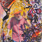 Zaida del Río y Alex Castro: Sin título. 95 x 70 cm. Técnica mixta, impresión digital sobre tela.