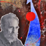 Antonio Vidal y Alex Castro: Sin título. Sin título. 95 x 70 cm. Acrílico, impresión digital sobre tela.