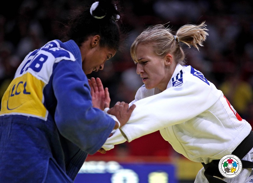 María Celia Laborde y Dayaris Mestre (48 kilos), terminaron quinta y séptima, respectivamente