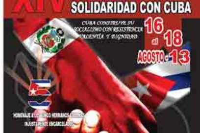 Peruanos inaugurarán encuentro solidario con Cuba