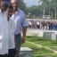 Familiares, oficiales de las FAR, trabajadores y dirigentes del SNTCD protagonizaron el homenaje a Emilio Bárcenas Pier. Foto: De la autora
