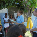 Lectura de los compromisos. Foto: Agustín Borrego