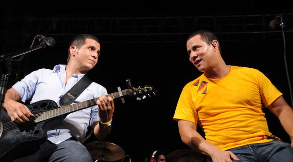 Israel Rojas y Yoel Martínez, integrantes del Dúo Buena Fe