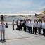 El Presidente de Ecuador, Rafael Correa, ofrece declaraciones a su llegada al aeropuerto internacional Antonio Maceo, de la provincia de Santiago de Cuba, el 20 de septiembre de 2013. Foto: Miguel Rubiera Jústiz