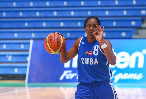 Campeonato FIBA Américas 2013 Femenino Xalapa, México Cuba vs. Venezuela Foto: Samuel Vélez