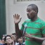 Ariel Alayo, secretario general de la sección sindical de la Base de Recuperación de Materia Prima en La Habana. Foto: Agustín Borrego