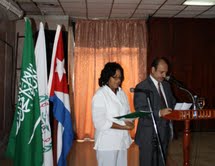 El Excmo. Sr. Embajador, Saeed Hasan Saeed Aljomae, ha contribuido notablemente a la ampliación de las relaciones entre Cuba y el Reino de Arabia Saudita.