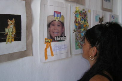 Humor por los Cinco en Holguín