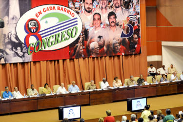 Clausura del VIII Congreso de los CDR. Foto: José Raúl Rodríguez Robleda