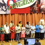 Clausura del VIII Congreso de los CDR. Foto: José Raúl Rodríguez Robleda