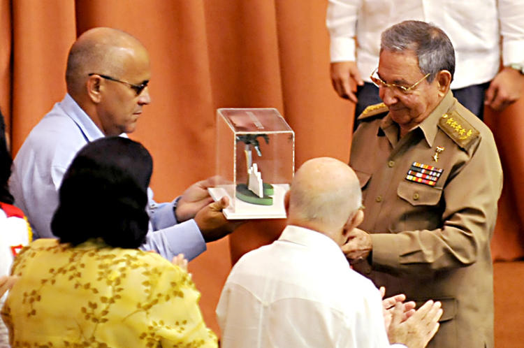 Clausura del VIII Congreso de los CDR. Foto: José Raúl Rodríguez Robleda