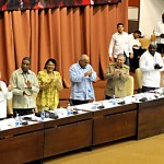 Clausura del VIII Congreso de los CDR. Foto: José Raúl Rodríguez Robleda