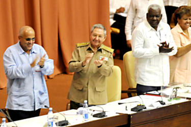 Clausura del VIII Congreso de los CDR. Foto: José Raúl Rodríguez Robleda