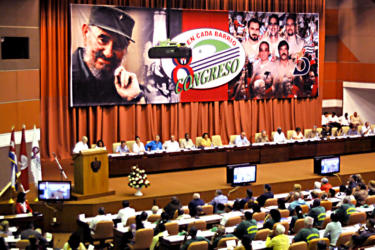 Clausura del VIII Congreso de los CDR. Foto: José Raúl Rodríguez Robleda