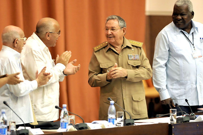 Raúl Castro en el VIII Congreso de los CDR