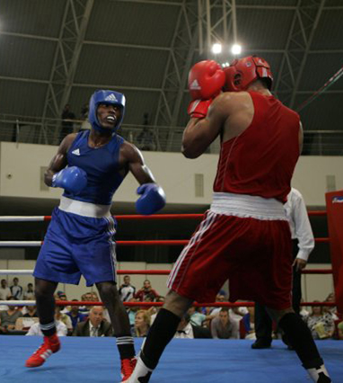 Julio César La Cruz, uno de los campeones cubanos.
