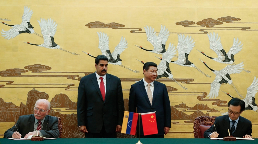 Nicolás Maduro y Xi Jinping. Foto: Lintao Zhang/ Getty Images News