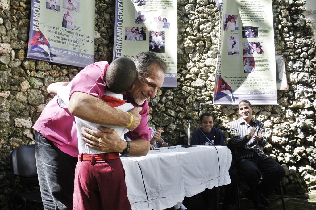 El pionero César  David  se refirió al patriotismo y a los valores morales que su maestra inculca en la primaria donde estudia. 