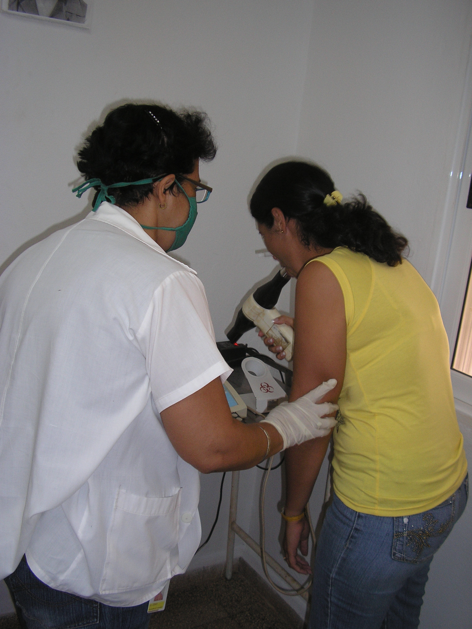 A los vinculados directamente a la producción se les realiza la prueba funcional respiratoria.