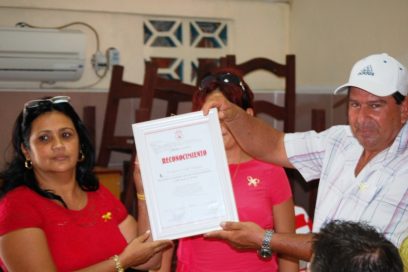 Reconocen a trabajadores del centro del país