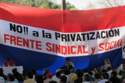 Paraguayos inician marcha de protesta