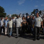 El Héroe de la República de Cuba, René González, marchó junto a su pueblo.