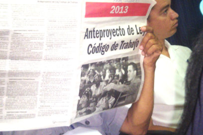 Con el respaldo de los trabajadores