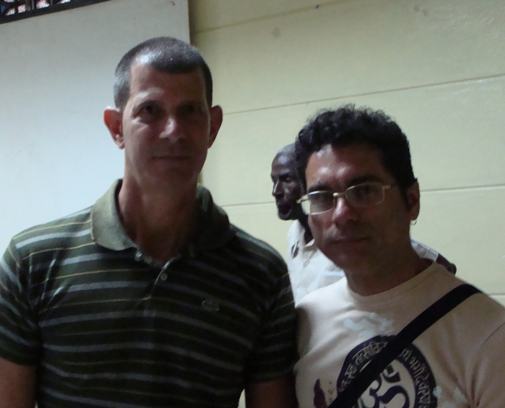 Juan Carlos Hernández y Erick González, del proyecto Leyendas remedianas.