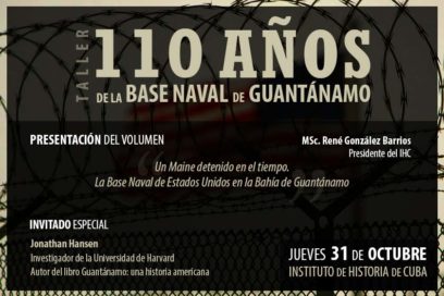 Acontecerá en la Habana taller 110 años de la base naval de Guantánamo