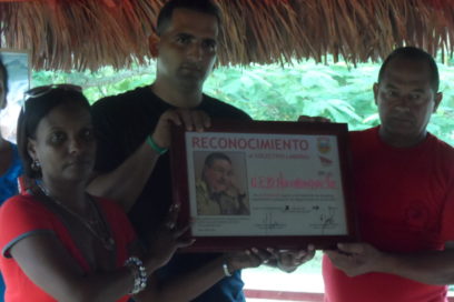 Entregan reconocimiento a trabajadores pinareños de porcino