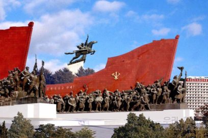 Sello homenaje a fundación de República Popular Democrática de Corea