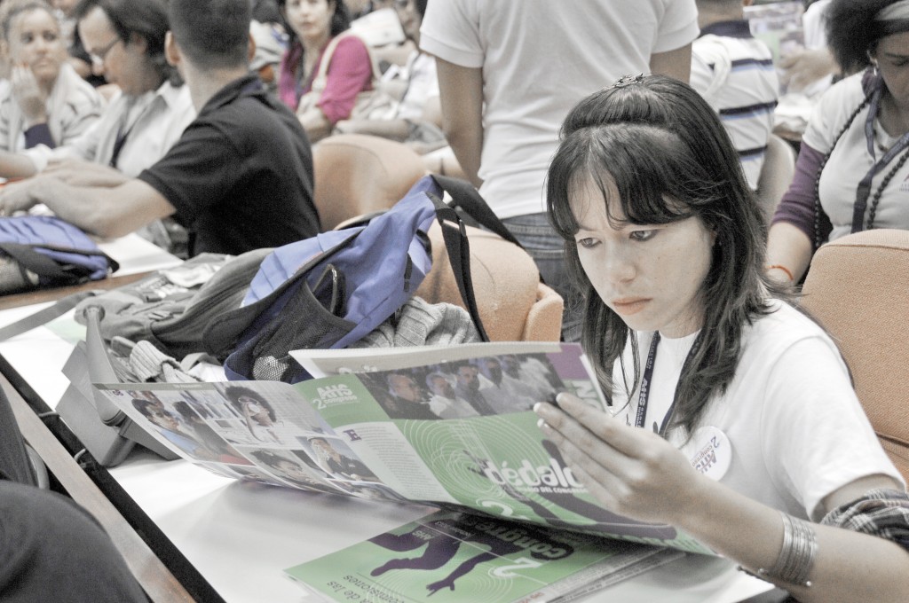 Los delegados forman parte de la vanguardia artística y literaria del país. Fotos: René Pérez Massola