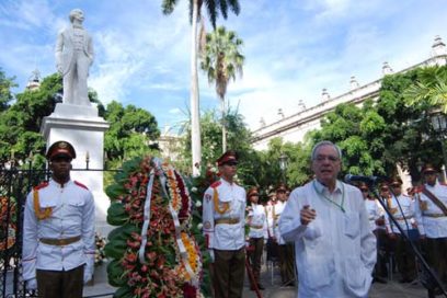 Honran al Padre de la Patria, al recordar gesta libertaria