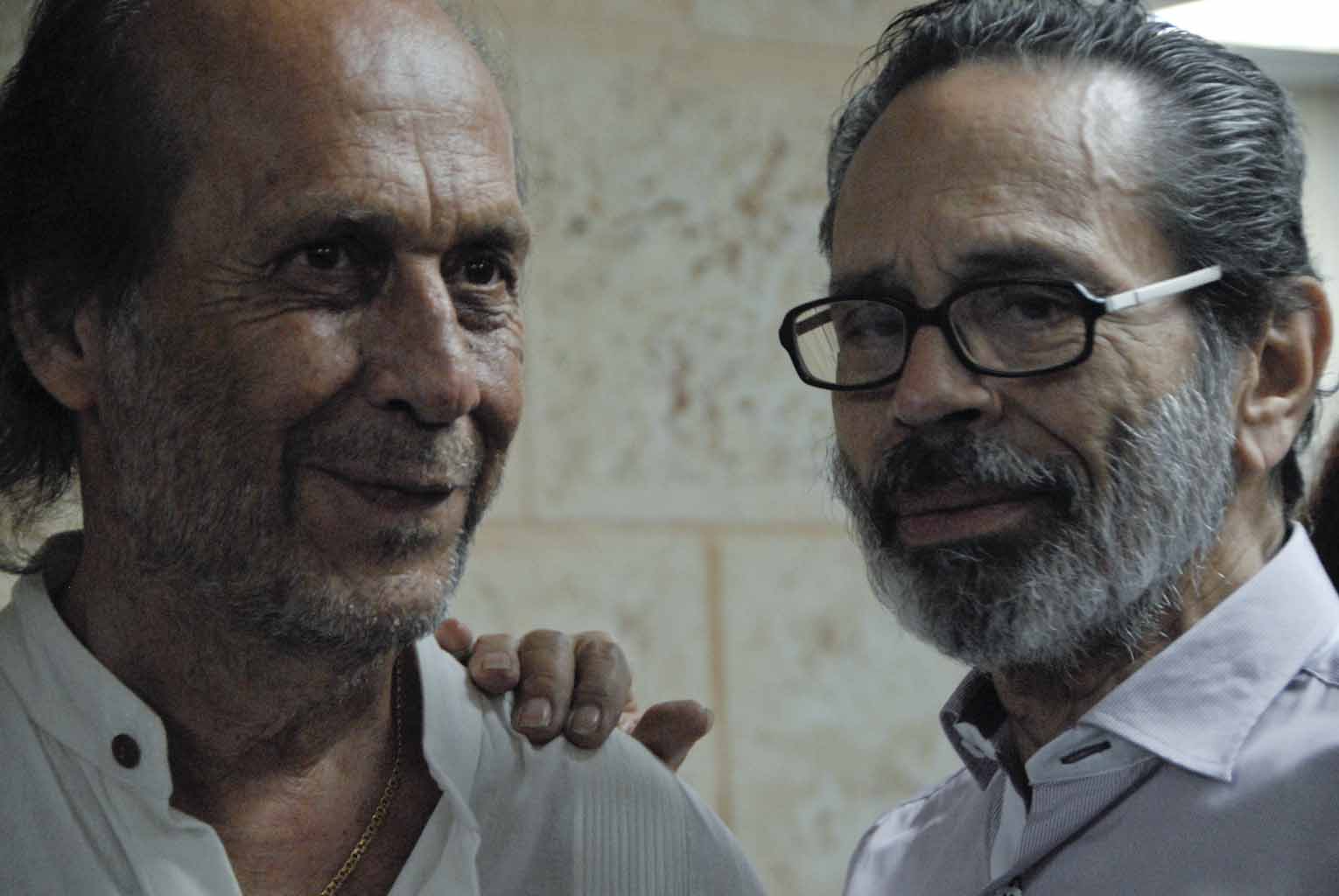 Paco de Lucía y Leo Brouwer. Foto: Iván Soca
