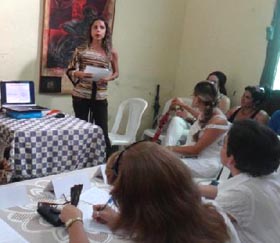 La sede de la UPEC en Sancti Spíritus devino escenario para el intercambio con jóvenes profesionales.