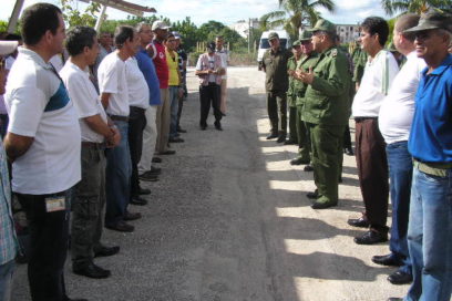 Trabajadores en la salvaguarda de los medios de producción