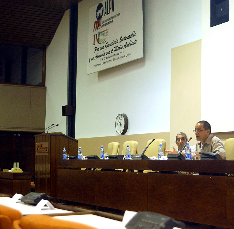 XXIII Reunión de la Asociación Latinoamericana de Protección Animal,celebrada en la Sala 3 del palacio de las Convenciones.Una vista General de la ya mencionada sala.Fotos: César A. Rodriguez.