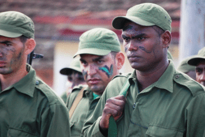 Toda la valentía para la patria