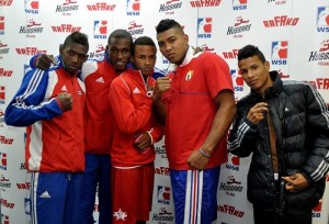 Equipo cubano ganó sus cinco peleas en la segunda salida en la Serie Mundial de Boxeo