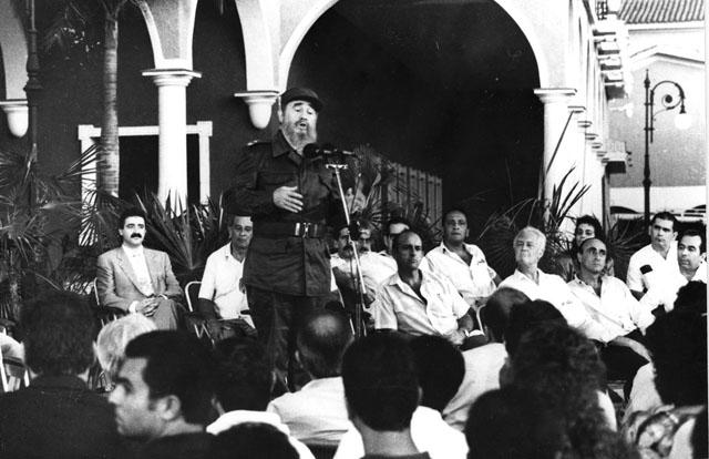 El día que Fidel inauguró el hotel Guitart, hoy Colonial Cayo Coco, lo calificó de preciosa instalación, el cual fue remodelado recientemente. Foto: Nohema Díaz.